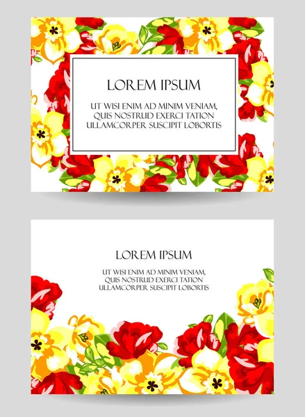 Vintage çiçek davetiye