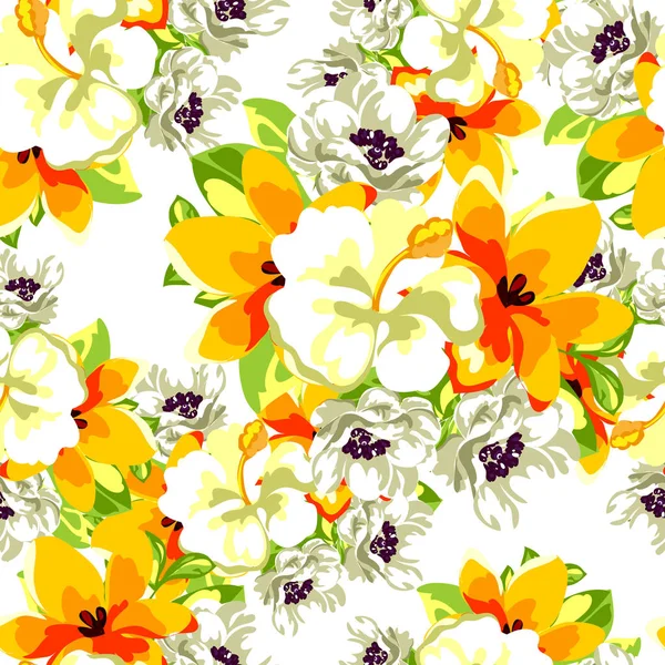 Kusursuz çiçek deseni