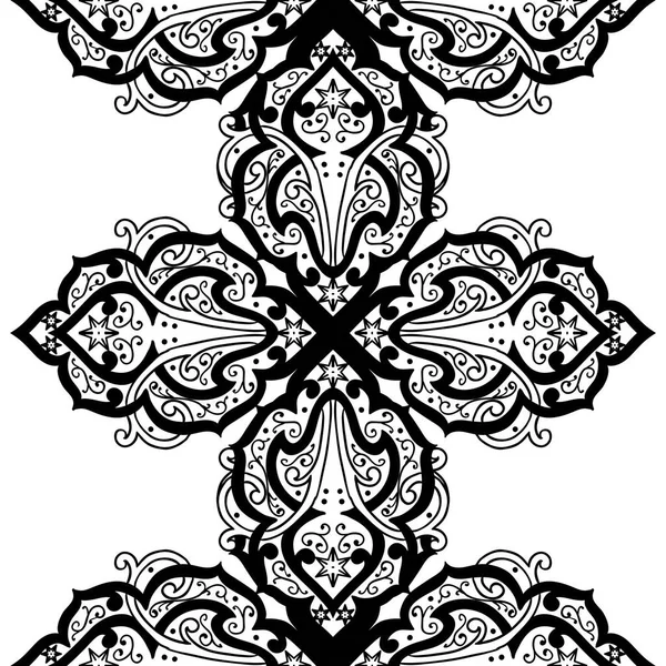 Kusursuz tek renkli süsleme deseni