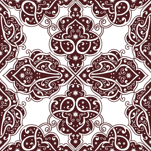 Kusursuz tek renkli süsleme deseni