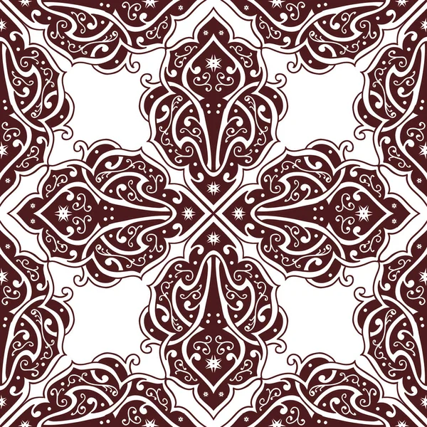 Kusursuz tek renkli süsleme deseni