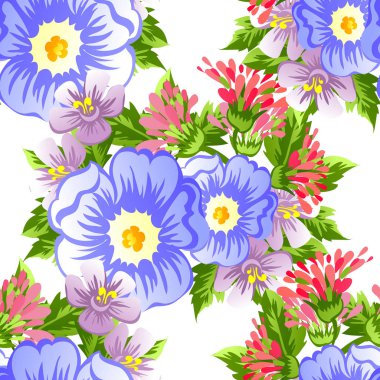 Kusursuz çiçek deseni