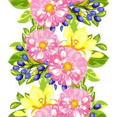 Kusursuz çiçek deseni