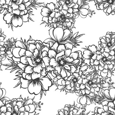 Kusursuz çiçek deseni