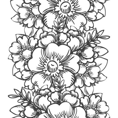 Kusursuz çiçek deseni