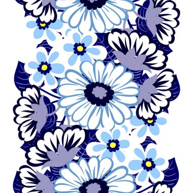 Kusursuz çiçek deseni