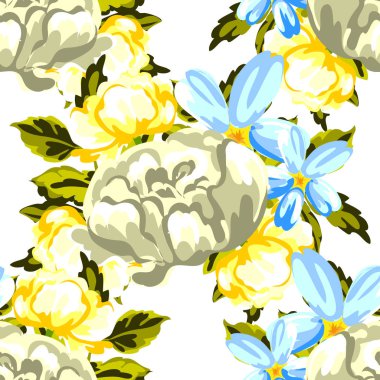 Kusursuz çiçek deseni