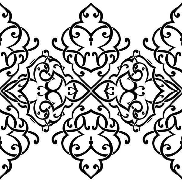 Kusursuz tek renkli süsleme deseni