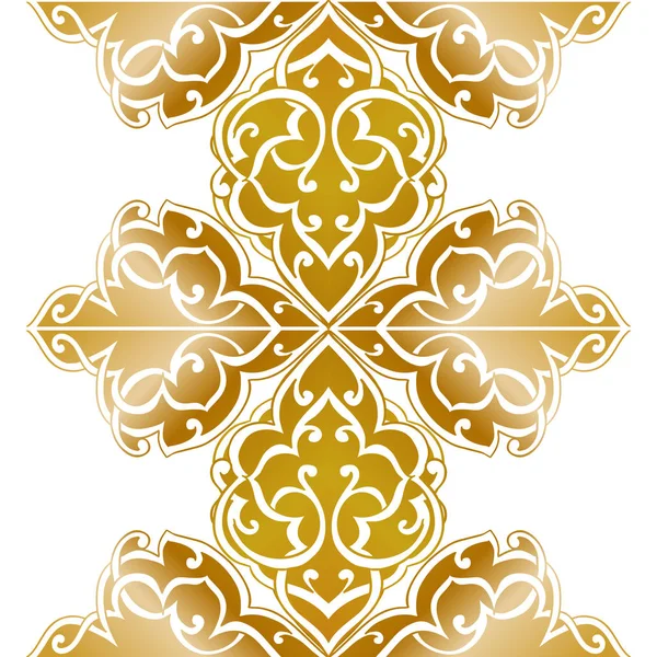 Kusursuz tek renkli süsleme deseni