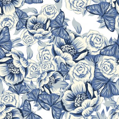 Kusursuz çiçek deseni