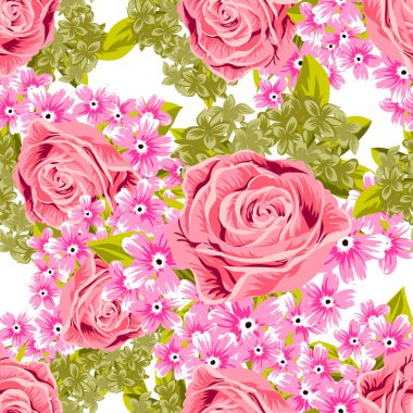 Kusursuz çiçek deseni