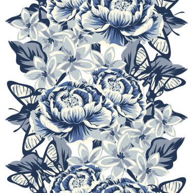 Kusursuz çiçek deseni