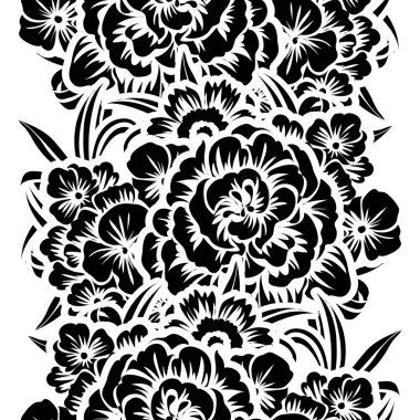 Kusursuz çiçek deseni