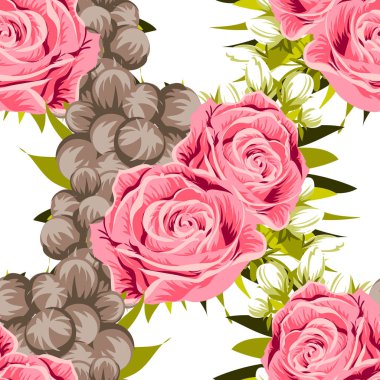 Kusursuz çiçek deseni