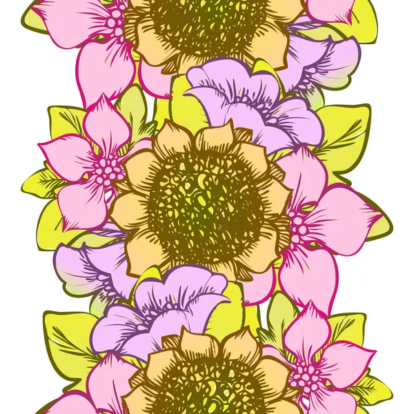 Kusursuz çiçek deseni