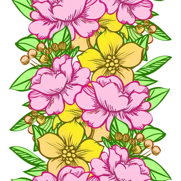 Kusursuz çiçek deseni