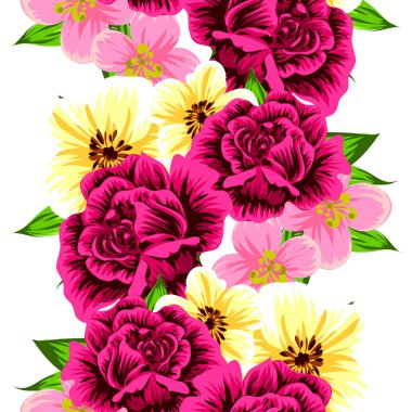 Kusursuz çiçek deseni