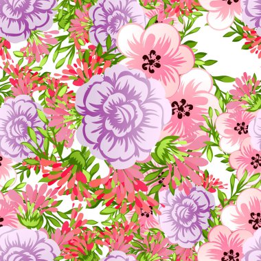 Kusursuz çiçek deseni