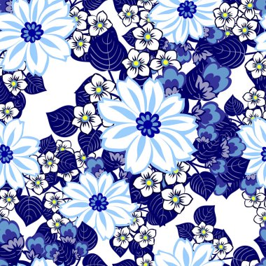 Kusursuz çiçek deseni