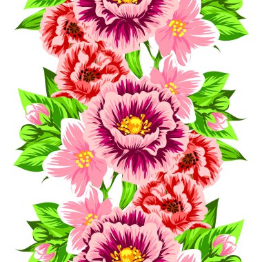 Kusursuz çiçek deseni