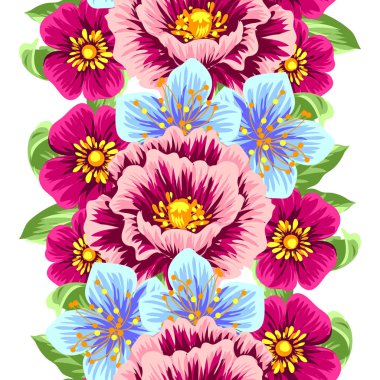 Kusursuz çiçek deseni