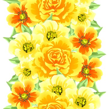 Kusursuz çiçek deseni