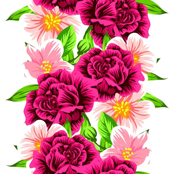 Kusursuz çiçek deseni