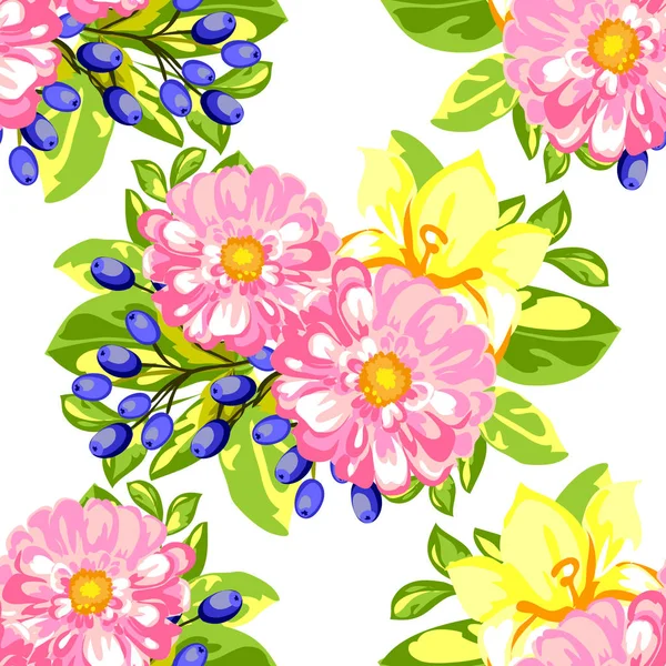 Kusursuz çiçek deseni