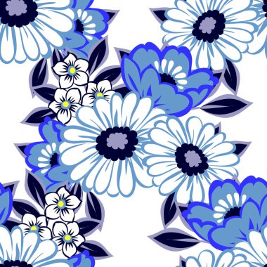 Kusursuz çiçek deseni