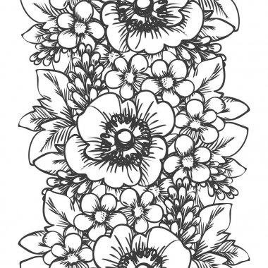 Kusursuz çiçek deseni