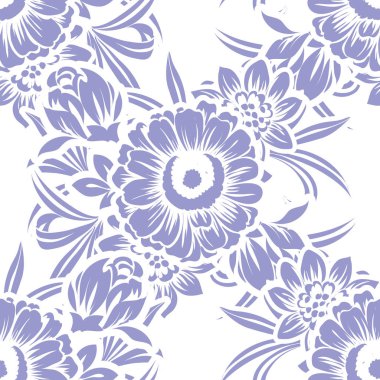 Kusursuz çiçek deseni