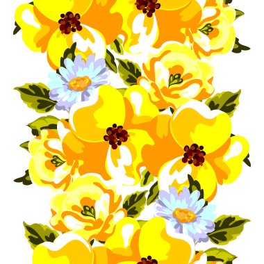 Kusursuz çiçek deseni