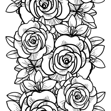 Kusursuz çiçek deseni