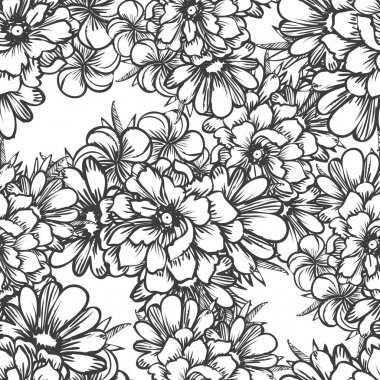 Kusursuz çiçek deseni