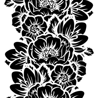 Kusursuz çiçek deseni