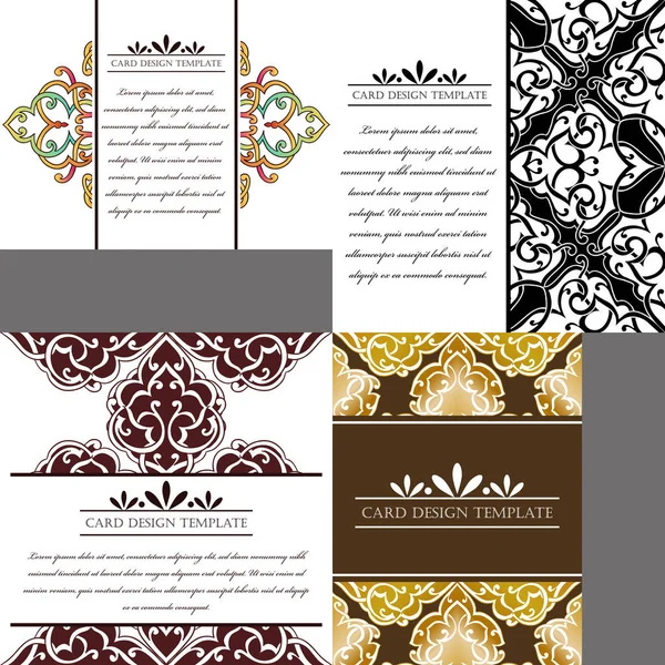 davetiye kartlarla çiçek öğeleri