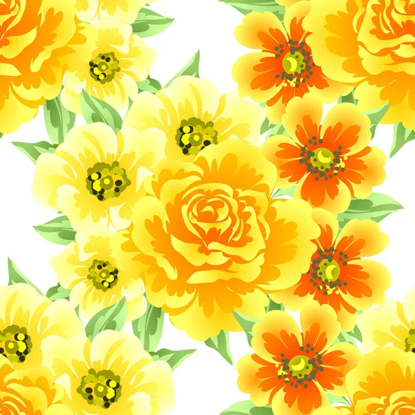 Kusursuz çiçek deseni