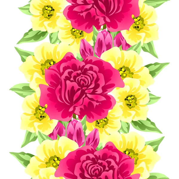 Kusursuz çiçek deseni