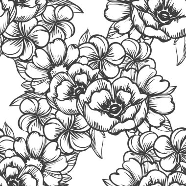 Kusursuz çiçek deseni 