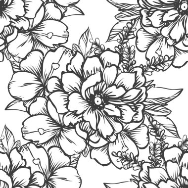 Kusursuz çiçek deseni 