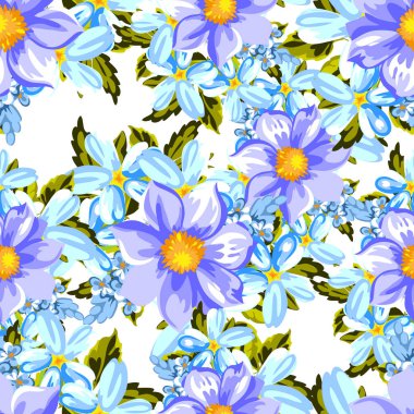 Kusursuz çiçek deseni 