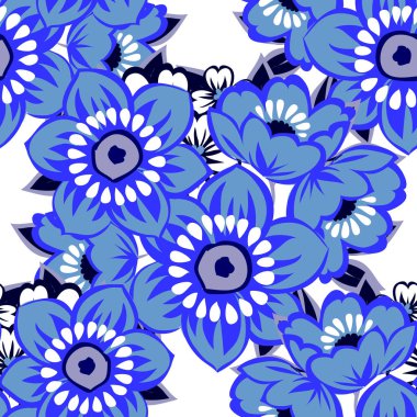 Kusursuz çiçek deseni 