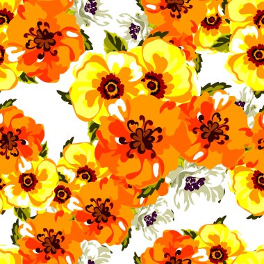 Kusursuz çiçek deseni 