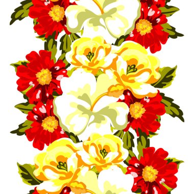 Kusursuz çiçek deseni 