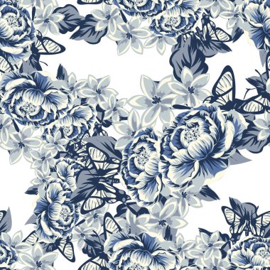 Kusursuz çiçek deseni 