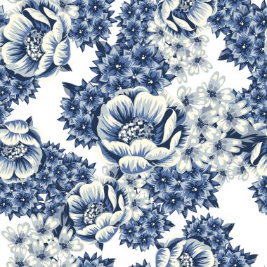 Kusursuz çiçek deseni 