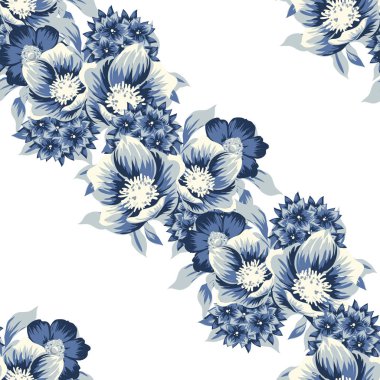 Vintage tarzı çiçek arka plan