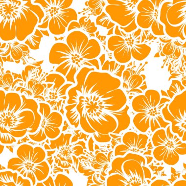 Vintage tarzı çiçek arka plan