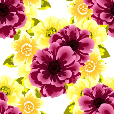 Vintage tarzı çiçek arka plan