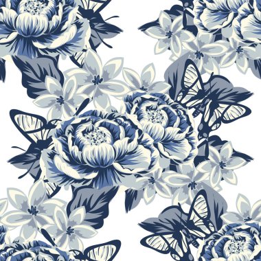 Kusursuz çiçek deseni 